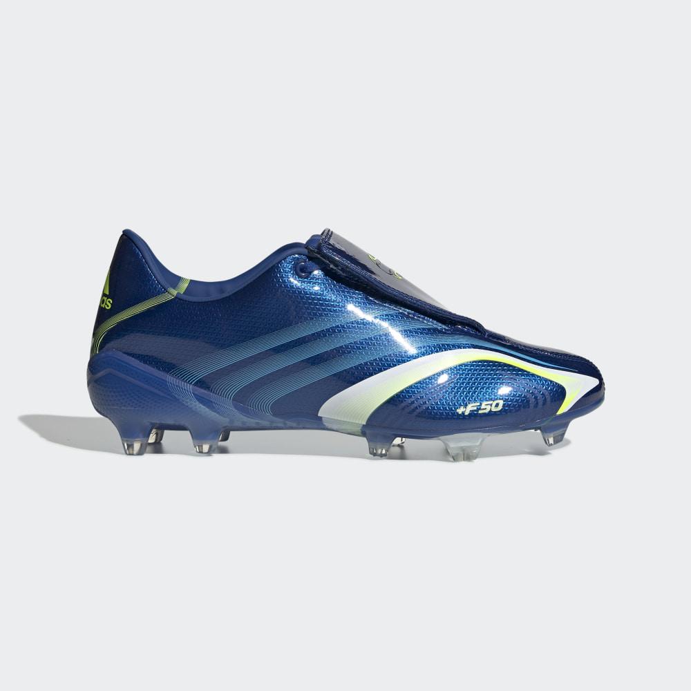 Ghete Fotbal Adidas F50 Firm Ground Barbati Romania - Albastri EE8428